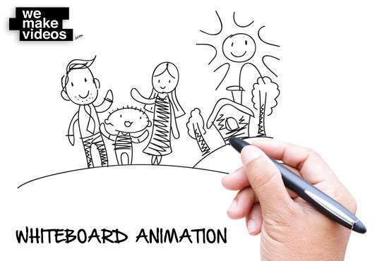 541x370 whiteboard animation for video company wmv video productions - Drawing Animation Video