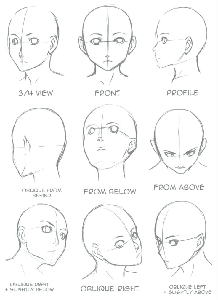 How To Draw Anime Nose Female Front View