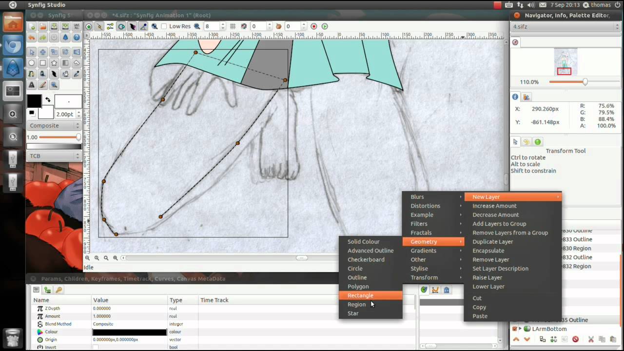 1280x720 Drawing Anime On Computer Part - Drawing Anime On The Computer