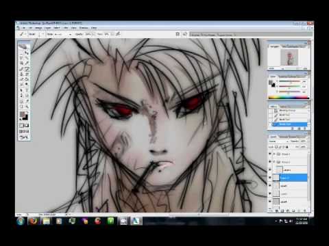 480x360 Drawing Anime - Drawing Anime On The Computer