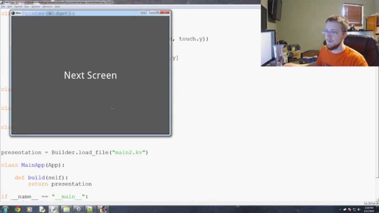 1280x720 kivy with python tutorial part - Drawing Application