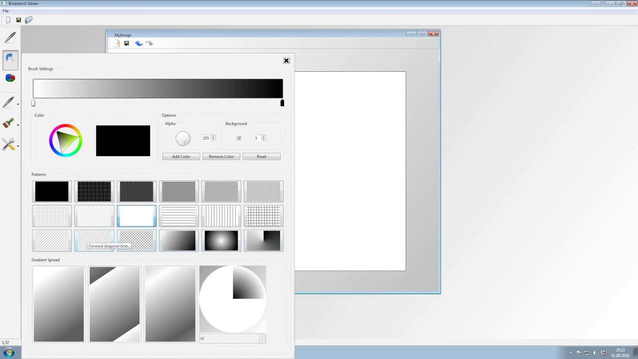 1280x720 Sdraw - Drawing Application