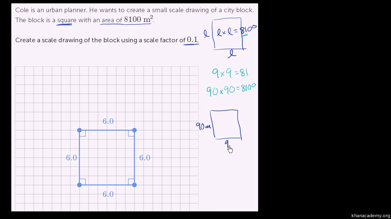 1280x720 Making A Scale Drawing - Drawing Area