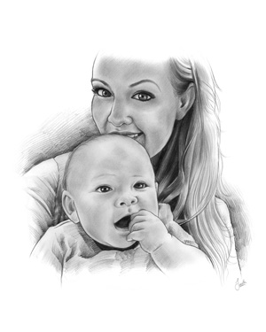 300x375 Pencil Sketch Art From Photo - Drawing Art Gallery