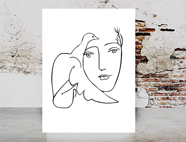 654x500 Fashion Wall Art Print - Drawing Art Prints