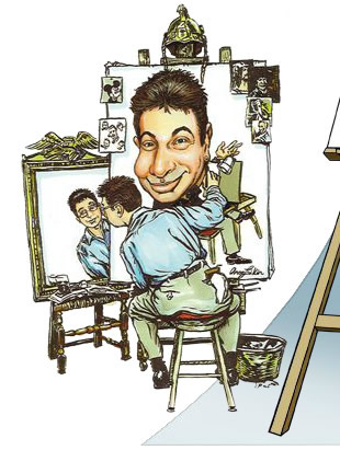 310x411 Caricaturist Hire Caricature Drawings Long Island New York - Drawing Artist For Hire
