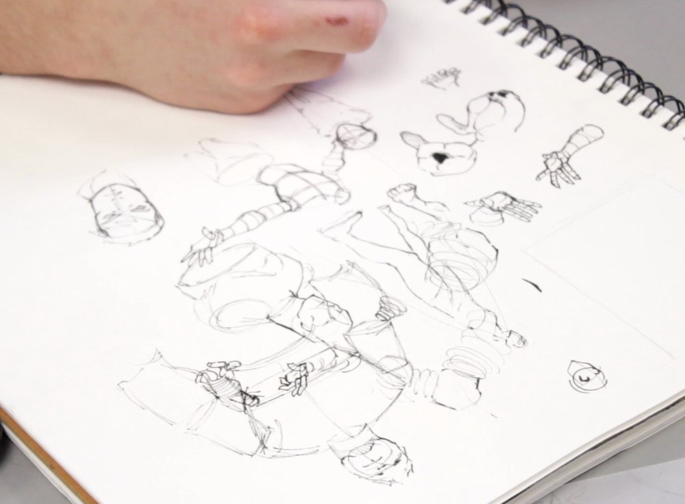 1000x735 Video Game Art Mckenzie College - Drawing Artist Game