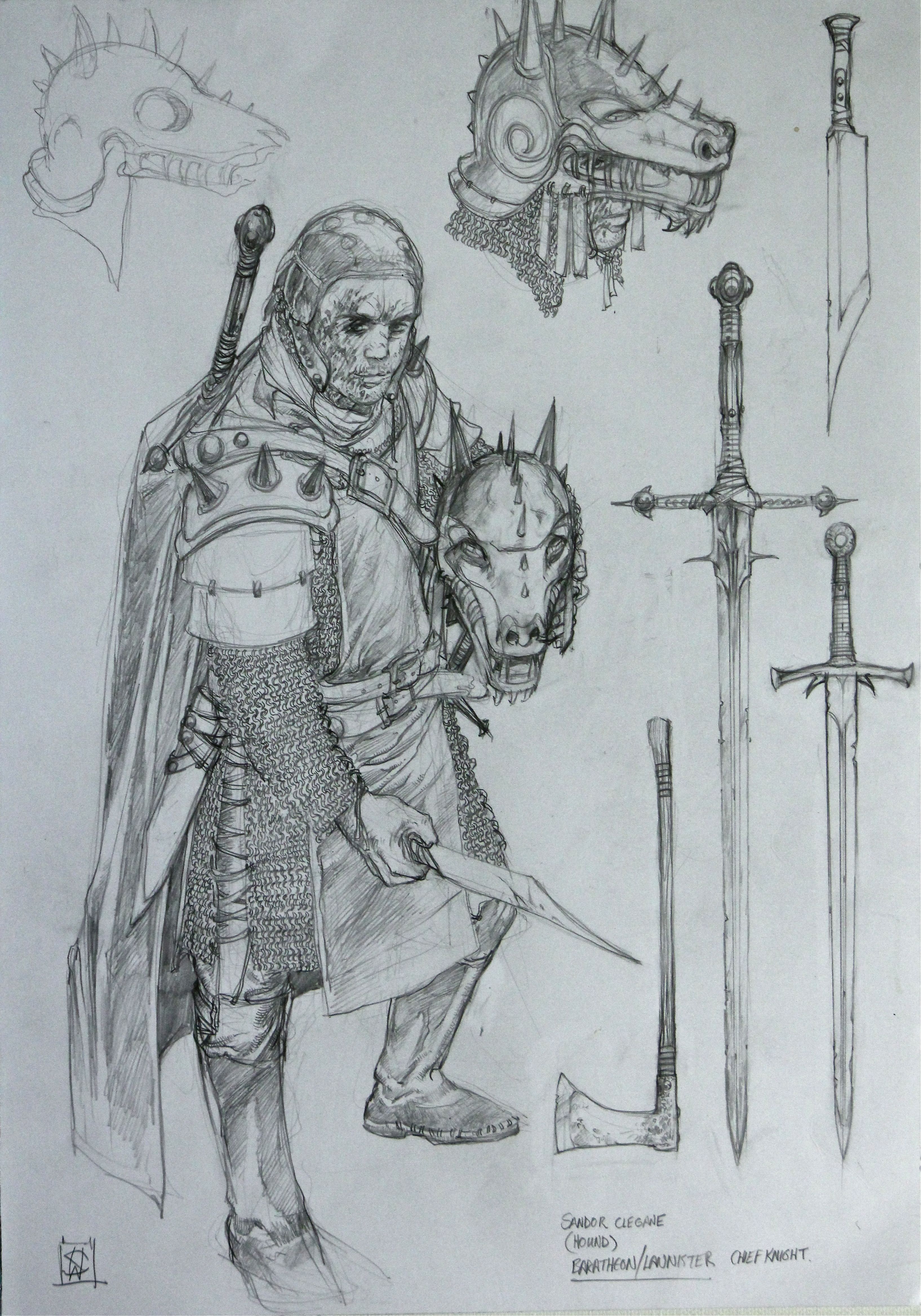 3269x4670 william simpson the storyboard artist behind game of thrones - Drawing Artist Game