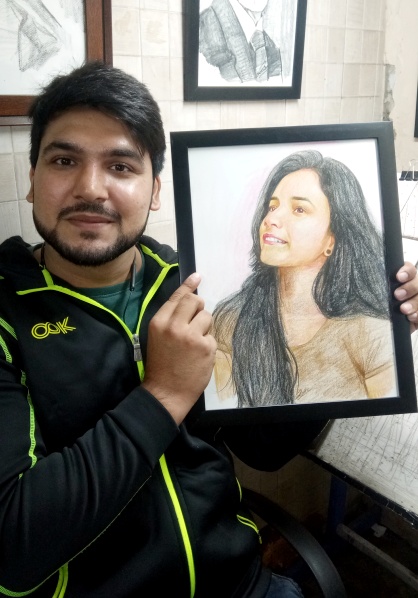 418x598 sketch artist portrait artist in delhi portrait artist sketch - Drawing Artist Near Me
