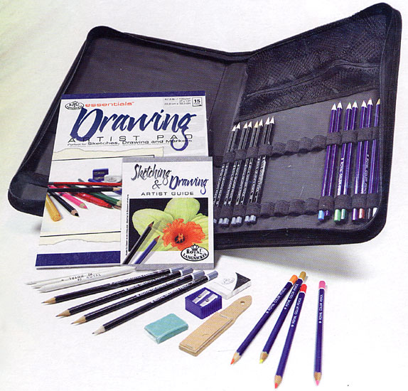 574x550 Sketching Drawing Studio Artist Set - Drawing Artist Set
