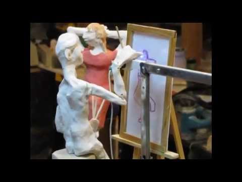 480x360 Kinematic Drawing Machine - Drawing Automata