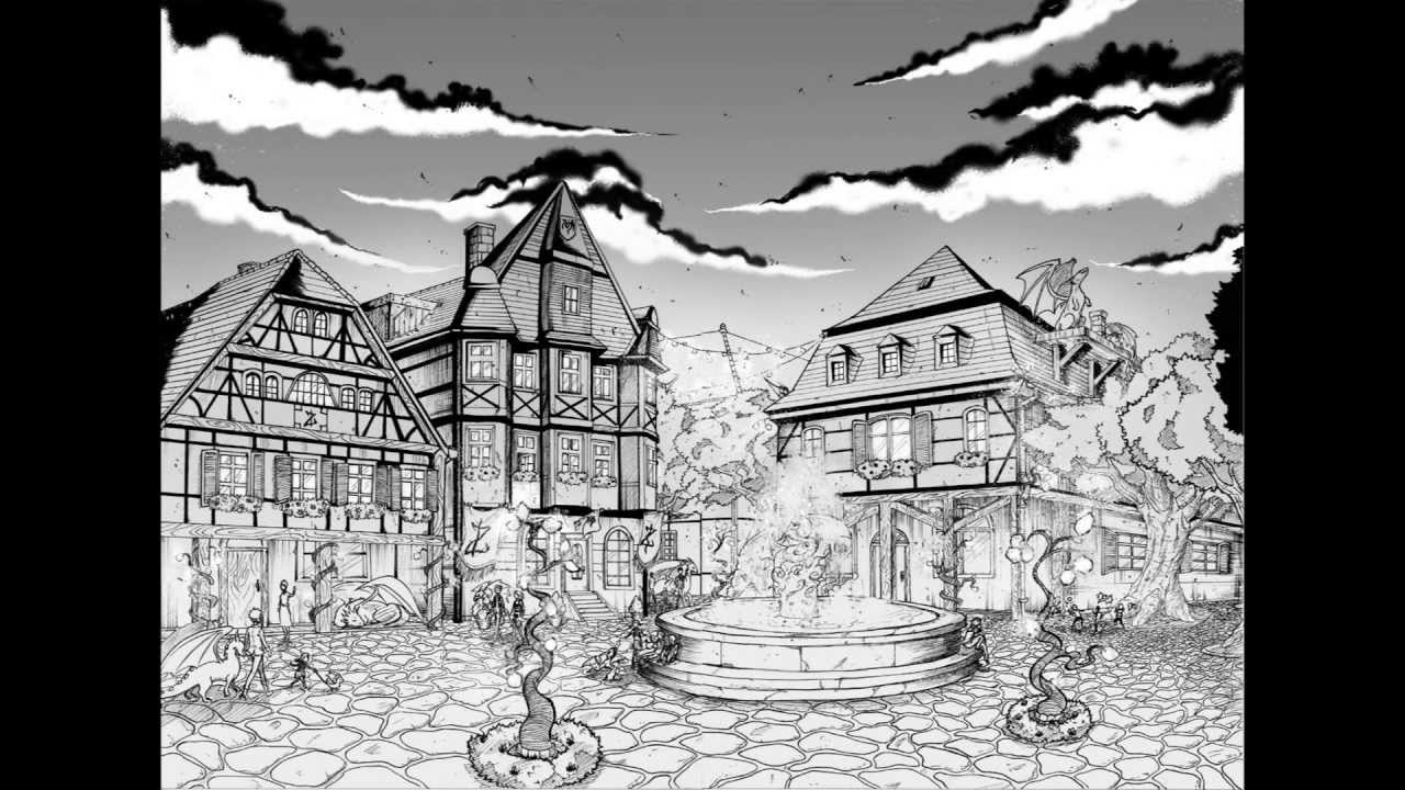 1280x720 How To Draw Backgrounds For Your Manga Part - Drawing Backgrounds