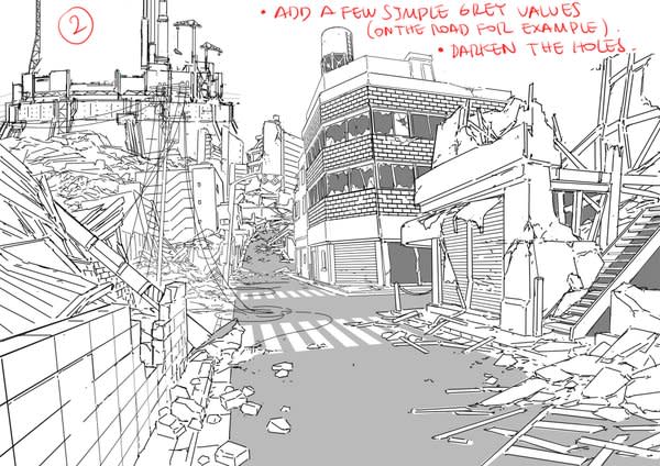 600x424 Tips For Drawing Backgrounds - Drawing Backgrounds