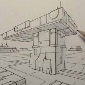 290x290 Comic Book Video Tutorials Drawing Point Perspective Backgrounds - Drawing Backgrounds