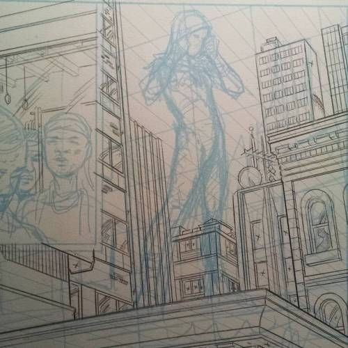 500x500 Drawing Up Some More Astro City Backgrounds! - Drawing Backgrounds