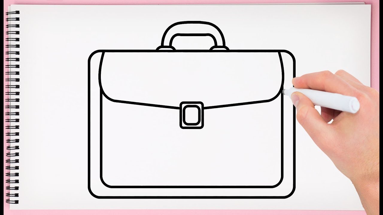 1280x720 How To Draw Bag Step - Drawing Bag