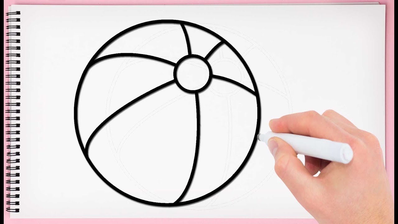 1280x720 How To Draw Ball Step - Drawing Ball