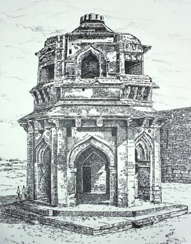 375x478 band tower - Drawing Band