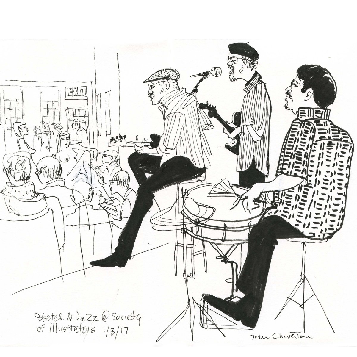 1200x1200 society illustrators on twitter join us tonight - Drawing Band