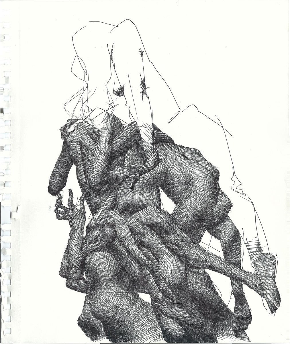 1012x1200 Life Drawing - Drawing Beard