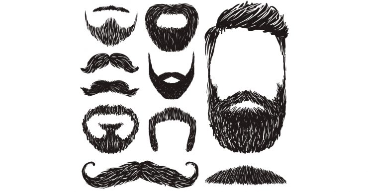 740x387 beard drawing photos drawing skill - Drawing Beard