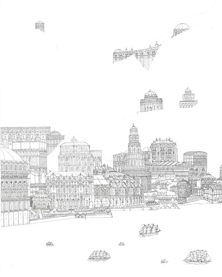 770x963 Bet Yam Drawing - Drawing Bet