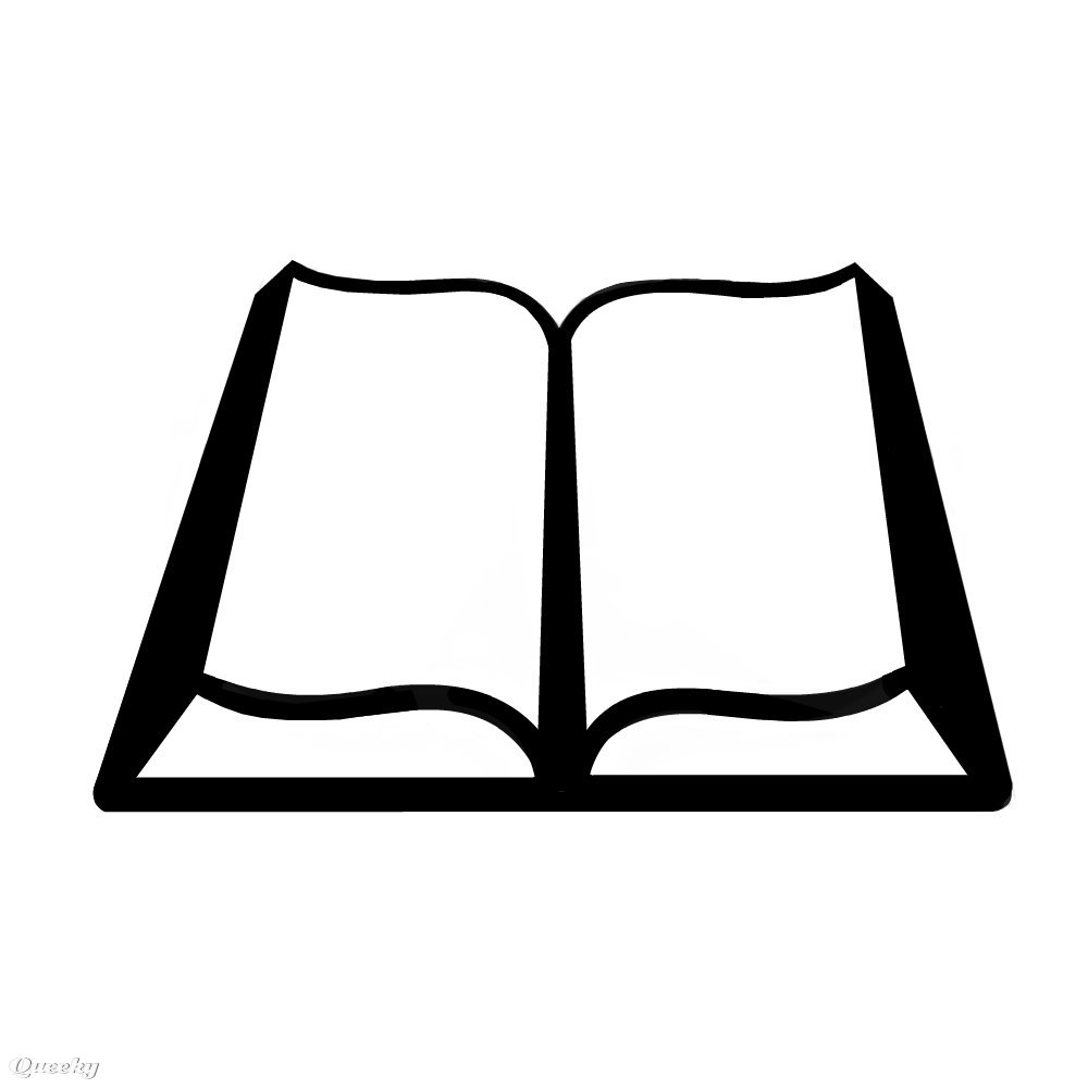 1000x1000 Bible Drawing Black And White For Free Download - Drawing Bible