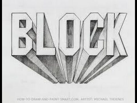 480x360 how to draw block letters - Drawing Block Letters