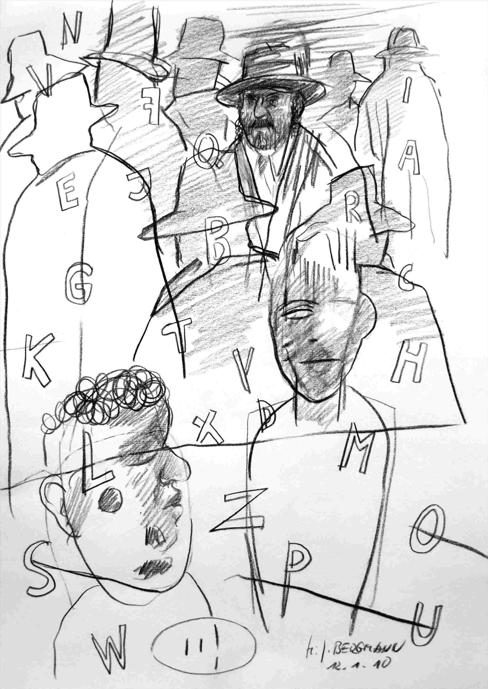 1899x2684 how to draw block letters handy hacksrhcraftsycom how pencil - Drawing Block Letters