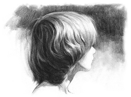 550x407 How To Draw Hair Stan Prokopenko's Blog - Drawing Blog