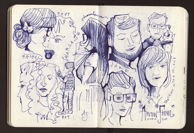 664x456 Andrea Joseph's Sketchblog - Drawing Blog