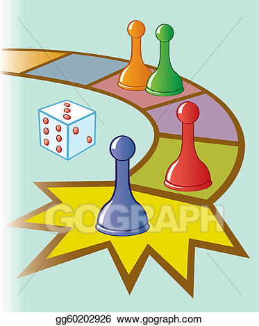 373x470 board game drawing vector art board game clipart drawing - Drawing Board Games