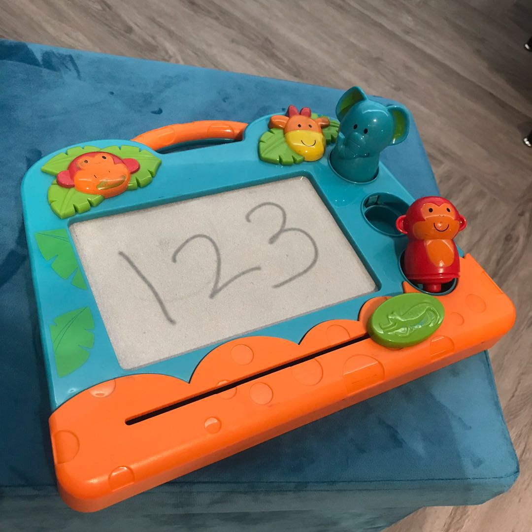 1080x1080 Elc Magnetic Drawing Board Toy Set, Babies Kids, Toys Walkers - Drawing Board Toy