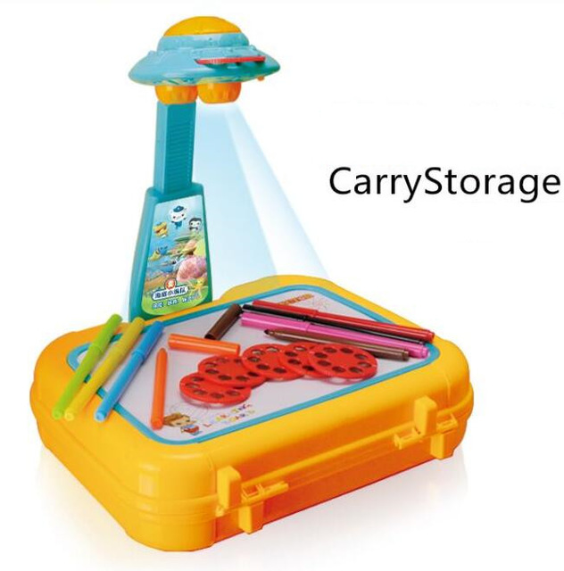 632x640 kinds of images slides projection drawing board toy artist - Drawing Board Toy
