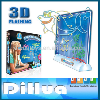 350x350 led writing board with light kids drawing board toy - Drawing Board Toy