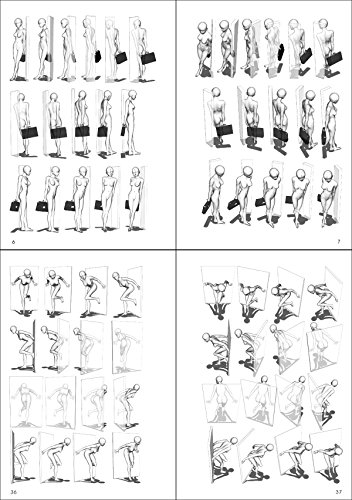 352x500 Allpose Book A Life Poses - Drawing Body Poses