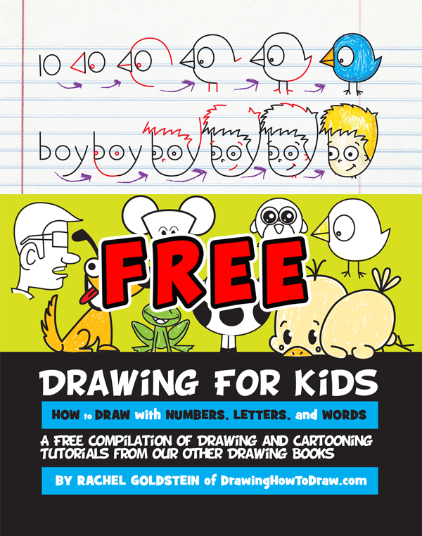 600x762 Free Drawing Activity Book For Kids - Drawing Books For Kids