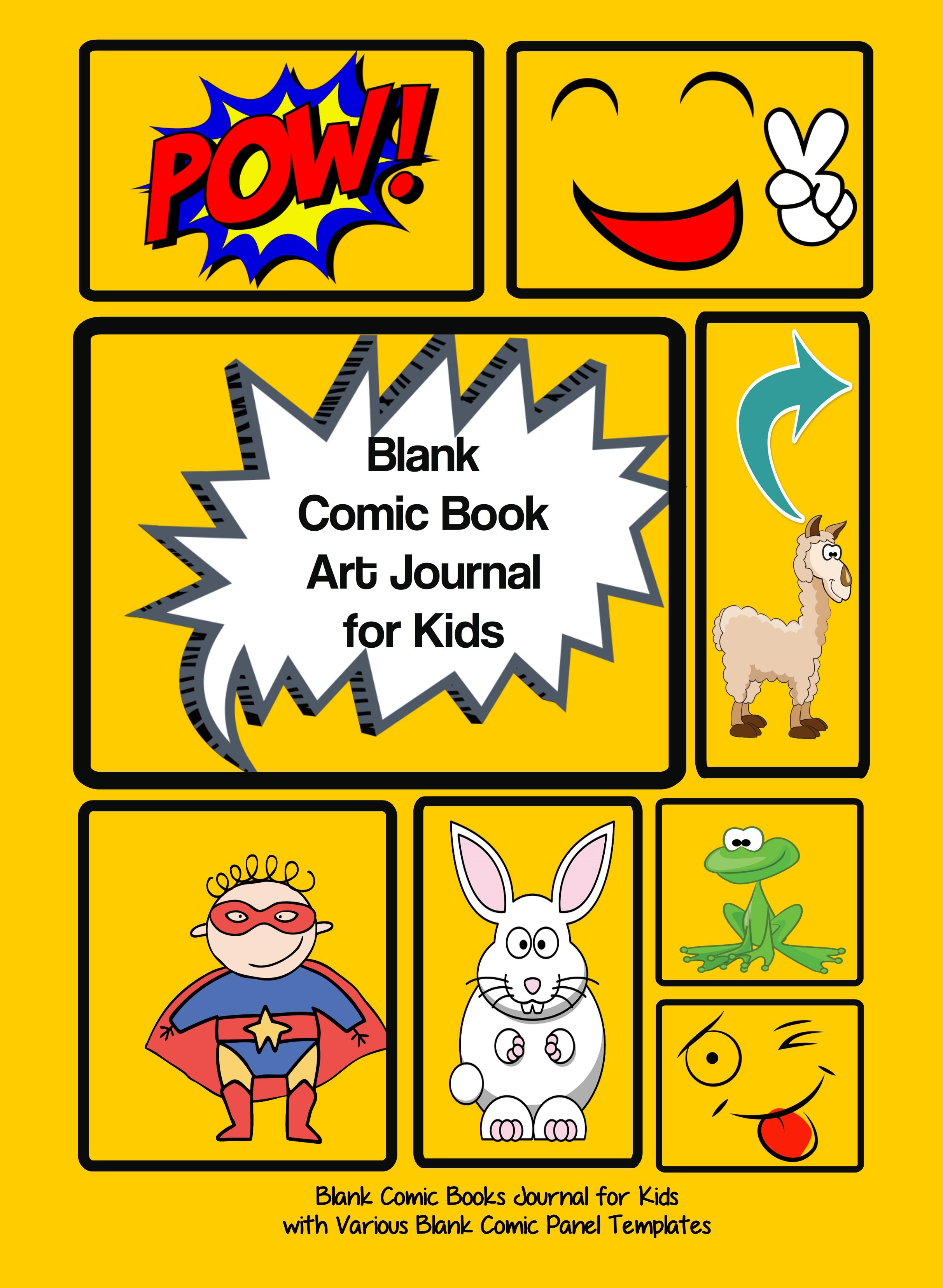2425x3313 blank comic book deluxe kids art journal kit with drawing books - Drawing Books For Kids