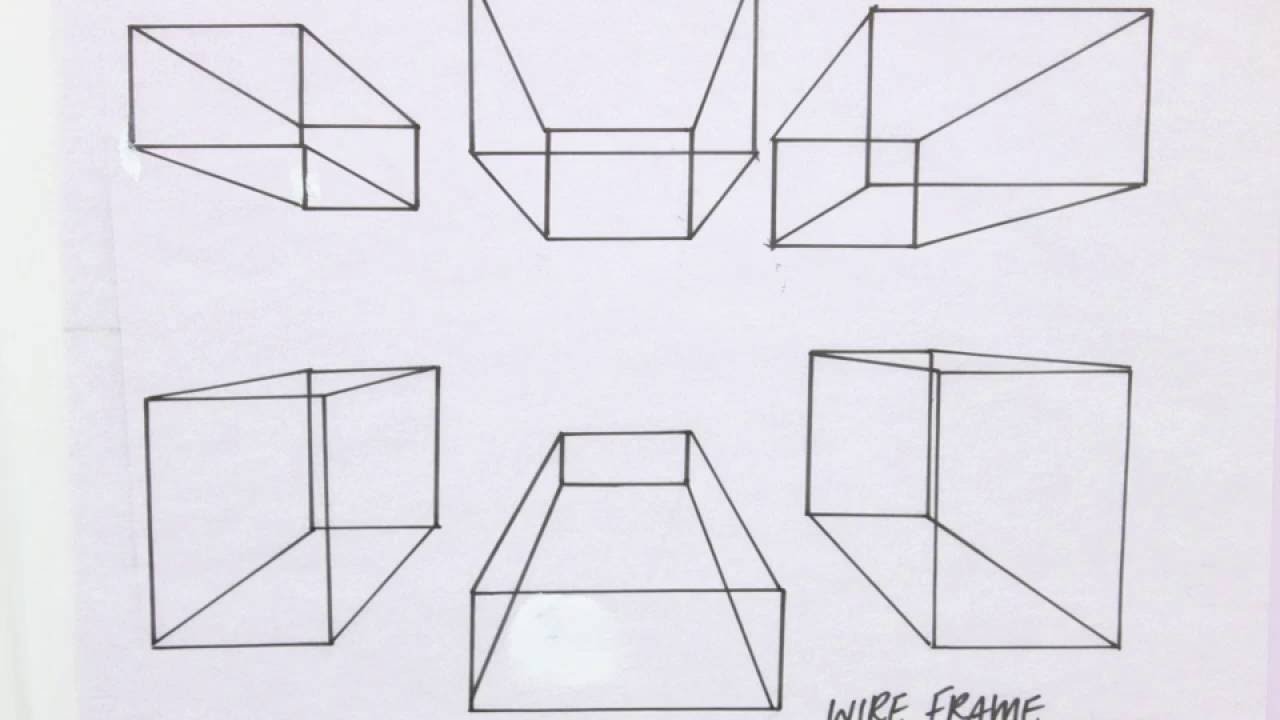 Drawing Boxes In Perspective at Explore collection