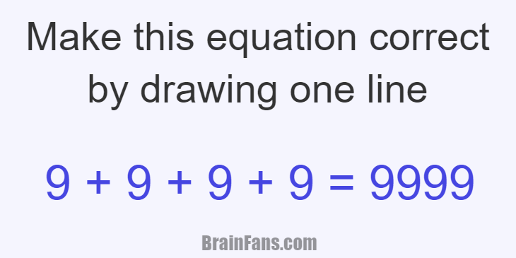730x365 make this equation correct - Drawing Brain Teasers