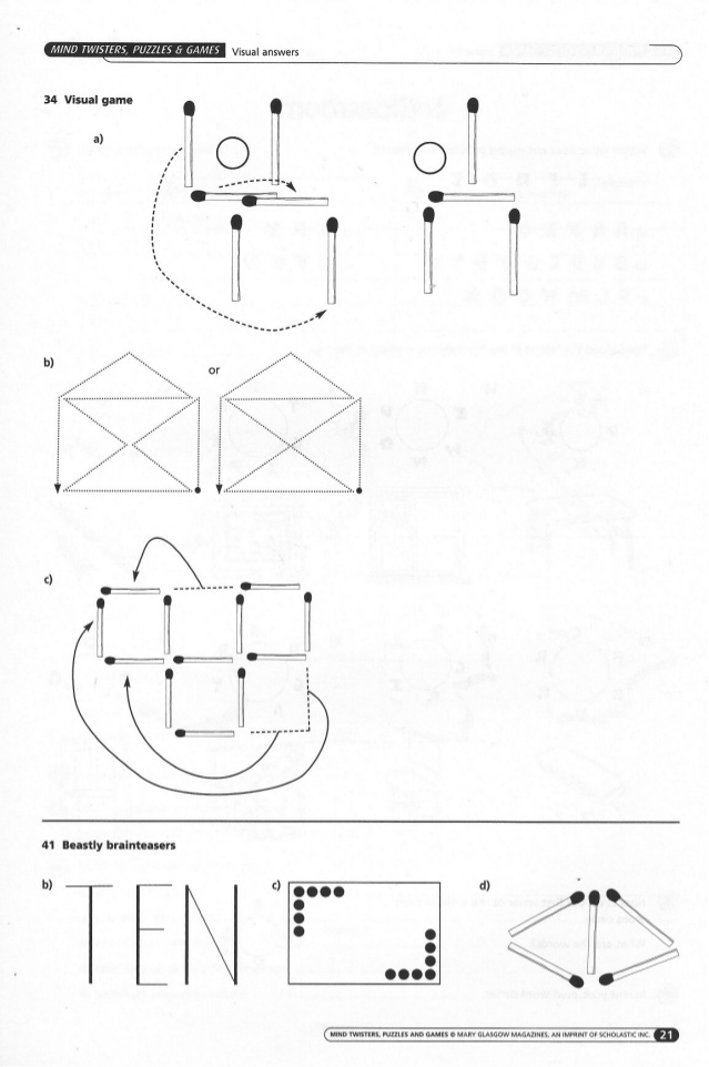 Drawing Brain Teasers With Answers at Explore