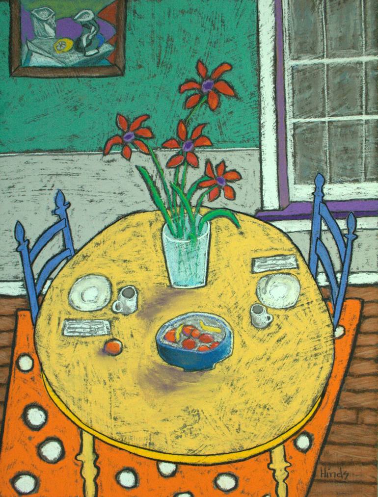 770x1013 breakfast table drawing - Drawing Breakfast