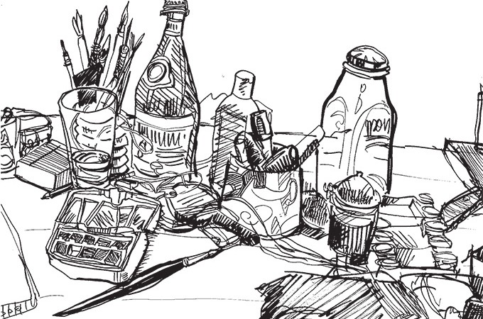680x450 art before breakfast - Drawing Breakfast