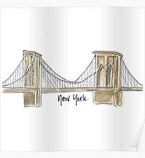210x230 Brooklyn Bridge Drawing Gifts Merchandise Redbubble - Drawing Brooklyn Bridge