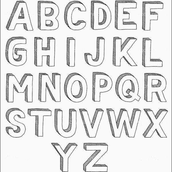 cool bubble fonts alphabet