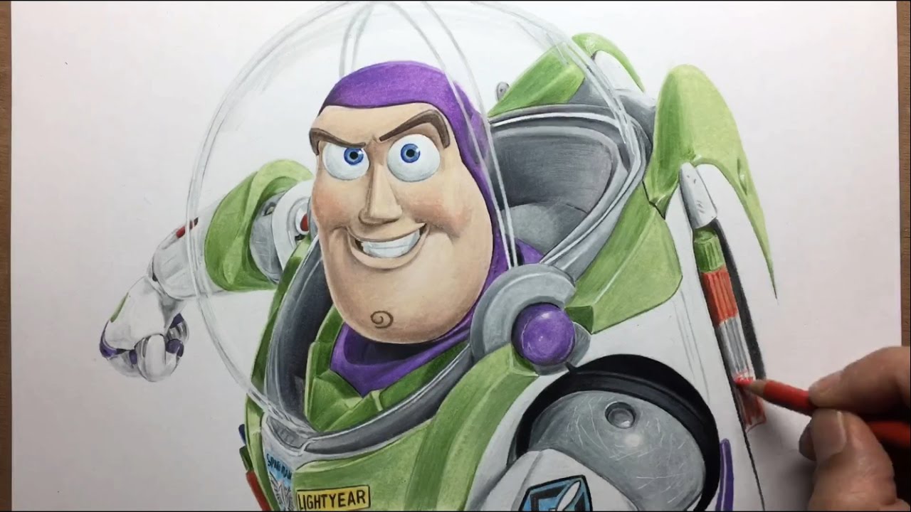 1280x720 drawing buzz lightyear - Drawing Buzz