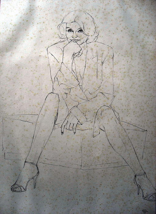 510x700 Model Drawing - Drawing By