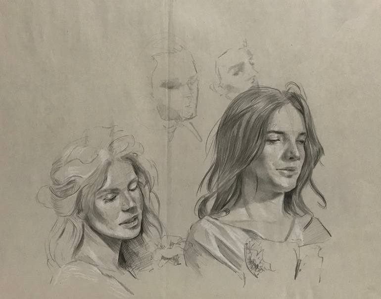 770x605 Sketch Drawing - Drawing By