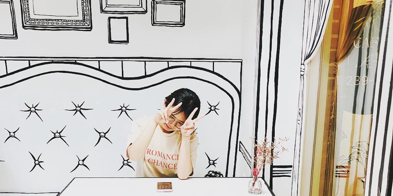 1320x660 this popular 'drawing cafe' transports patrons into a quirky - Drawing Cafe