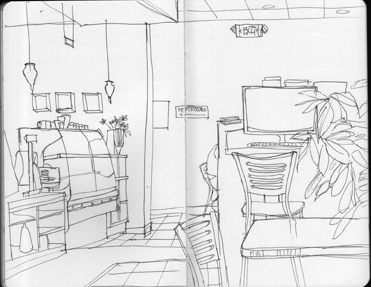 754x584 cafe drawing detective stone - Drawing Cafe